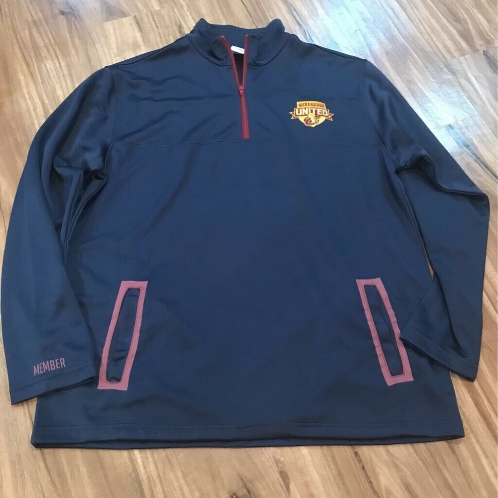 Cleveland Cavaliers BDA Mens Jacket Blue Pockets M